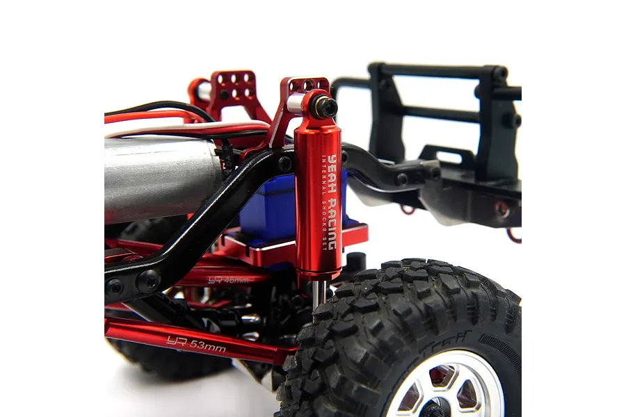Yeah Racing Black Aluminium Shock Absorbers 4Pcs image 4