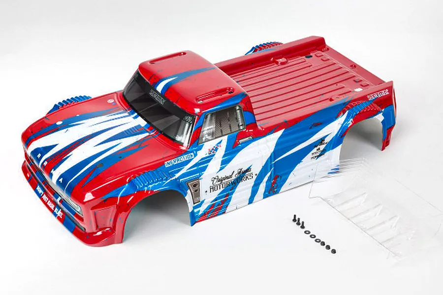 ARRMA 1/8 Infraction Painted Body Shell - Red image 88916