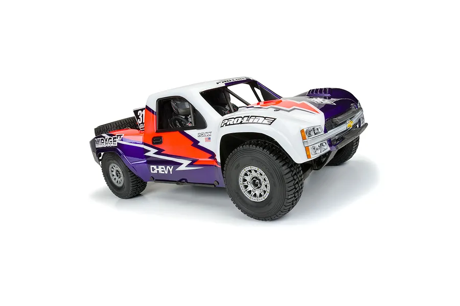 Pro-Line 1/7 2007 Chevrolet Silverado Pre-cut Unpainted Body Shell - Clear image 88953