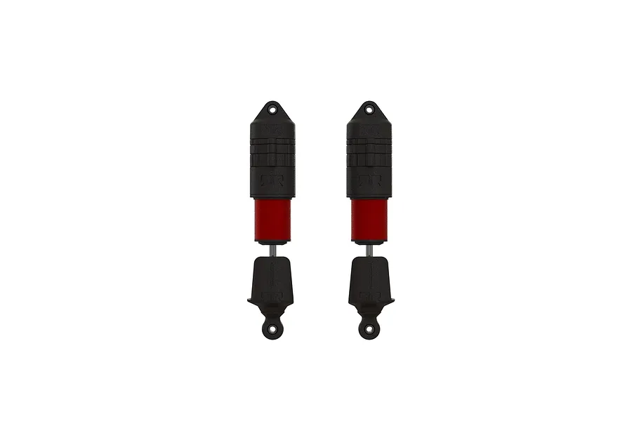 ARRMA Red Aluminium 132mm Shocks 2Pcs w/ 14mm Bore image 89098