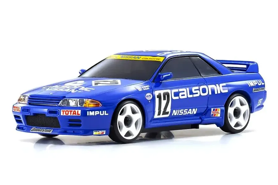 Kyosho Mini-Z 1990 Nissan Skyline GT-R Painted Body Shell - Calsonic #12 image 89176