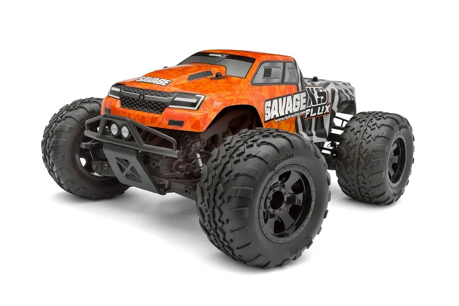 HPI 1/12 GT-2XS Painted Body Shell - Orange/Gray image 89183