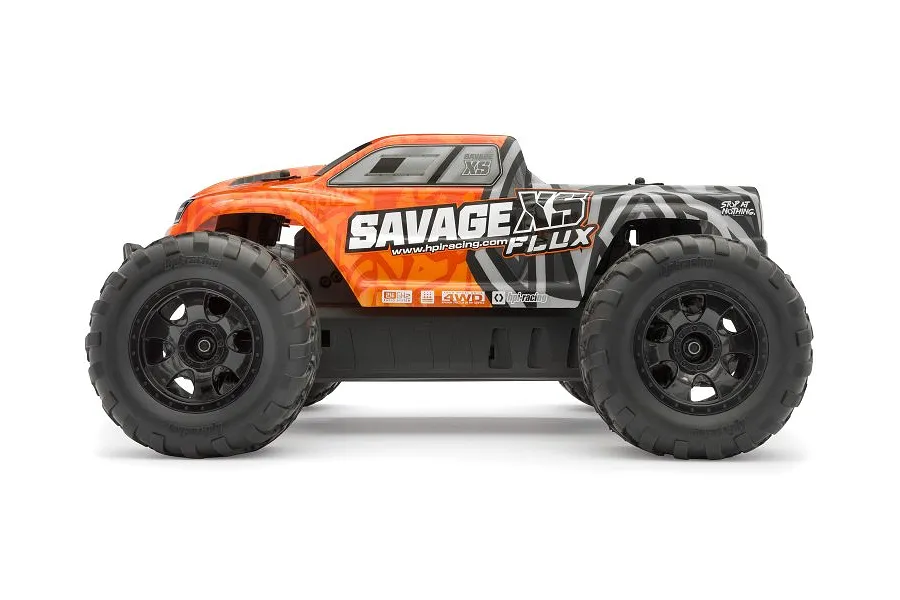 HPI 1/12 GT-2XS Painted Body Shell - Orange/Gray image 89184