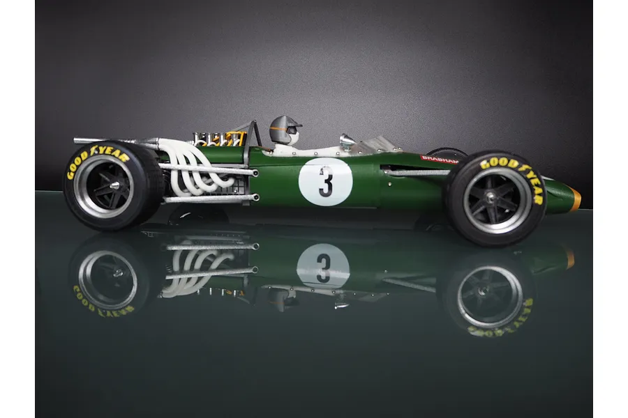 GP3D Type BT RC Grand Prix Car Electric 2WD 1/10 Scale Roller image 89205