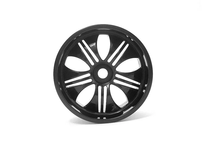 HPI 4.5&amp;quot; Savage Tremor Black Rims 2Pcs image 8924