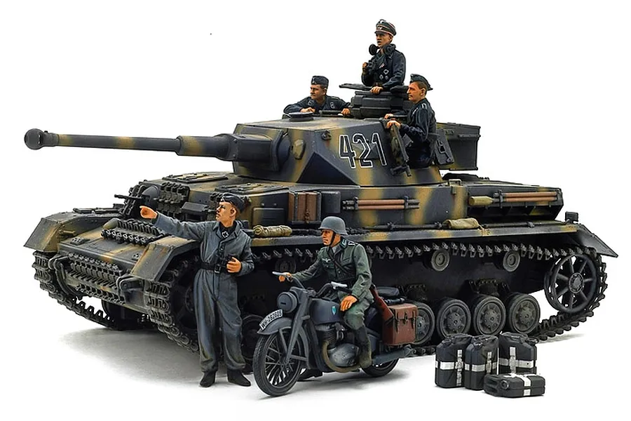 Tamiya 1/35 Panzerkampfwagen IV AUSF.G Tank Plastic Model Kit image 89287