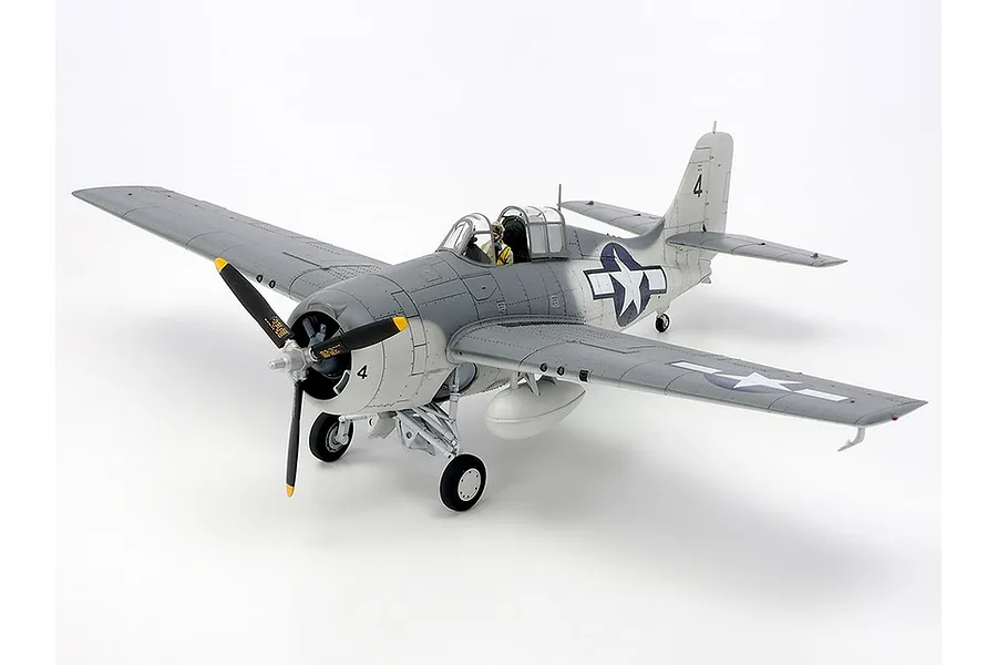 Tamiya 1/48 Grumman FM-1 Wildcat Fighter Plastic Model Kit image 89301