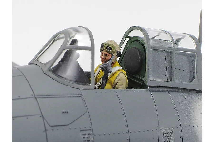 Tamiya 1/48 Grumman FM-1 Wildcat Fighter Plastic Model Kit image 89302