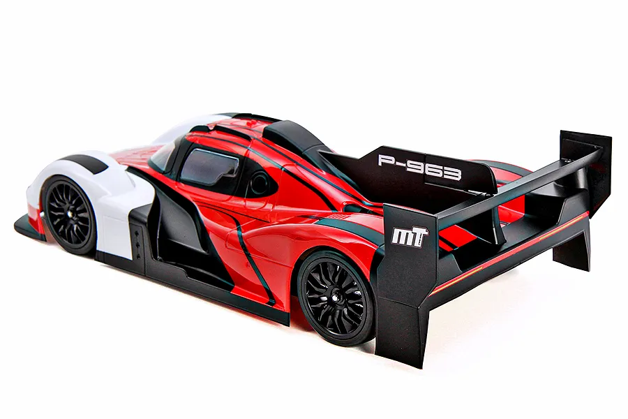 MonTech 1/10 190mm P-963 Unpainted Body Shell w/ Decal Sheet - Clear image 89320
