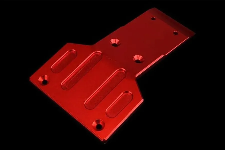 Rovan Red Aluminium 7mm Front Skid Plate image 89508