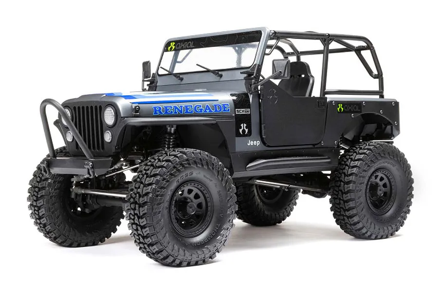 Axial SCX10 III CJ-7 Jeep RC Rock Crawler Electric 4WD 1/10 Scale RTR - Grey image 89541