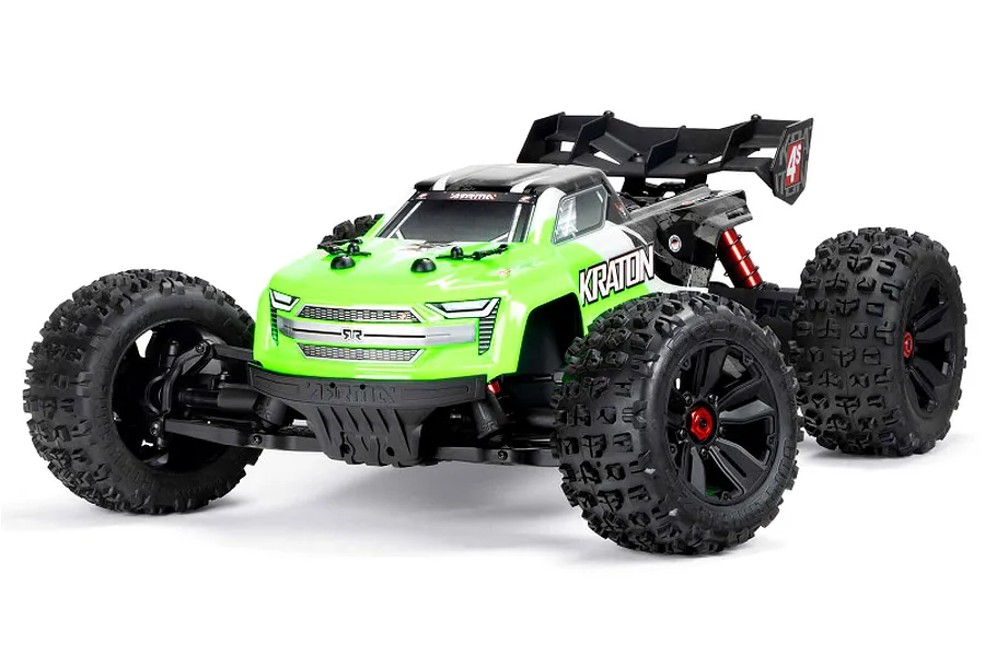 ARRMA Kraton 4x4 4S V2 BLX Speed RC Monster Truck Electric Brushless 4WD 1/10 Scale RTR - Green image 89558