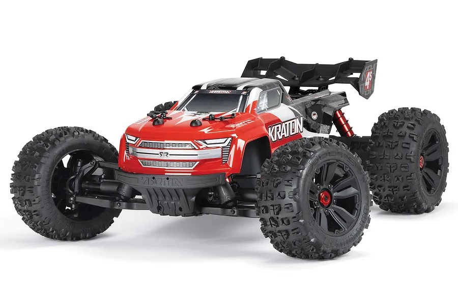 ARRMA Kraton 4x4 4S V2 BLX Speed RC Monster Truck Electric Brushless 4WD 1/10 Scale RTR - Red image 89570