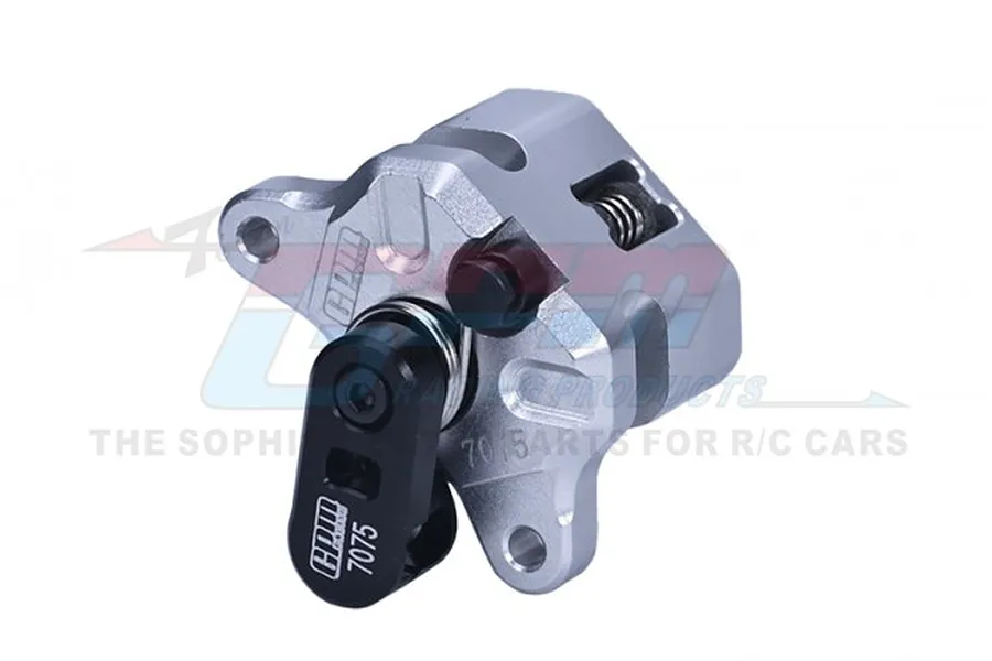 GPM Silver Blue Aluminium Front Brake Disc Calliper image 89612