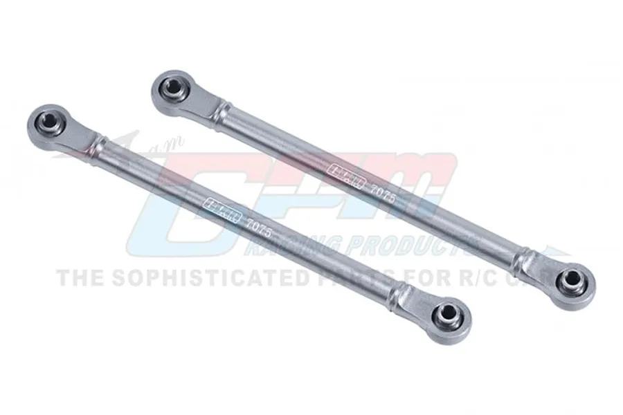 GPM Silver Aluminium Steering Links 2Pcs image 89674