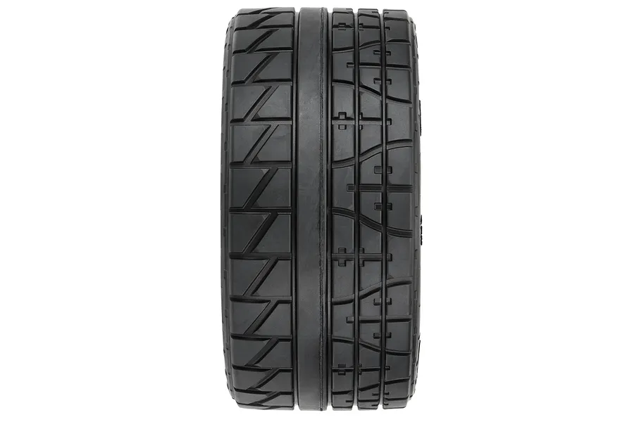 Pro-Line 5.7&amp;quot; 1/6 Menace HP Belted Tyres On Black Raid Rims - Glued Wheels 2Pcs image 89713