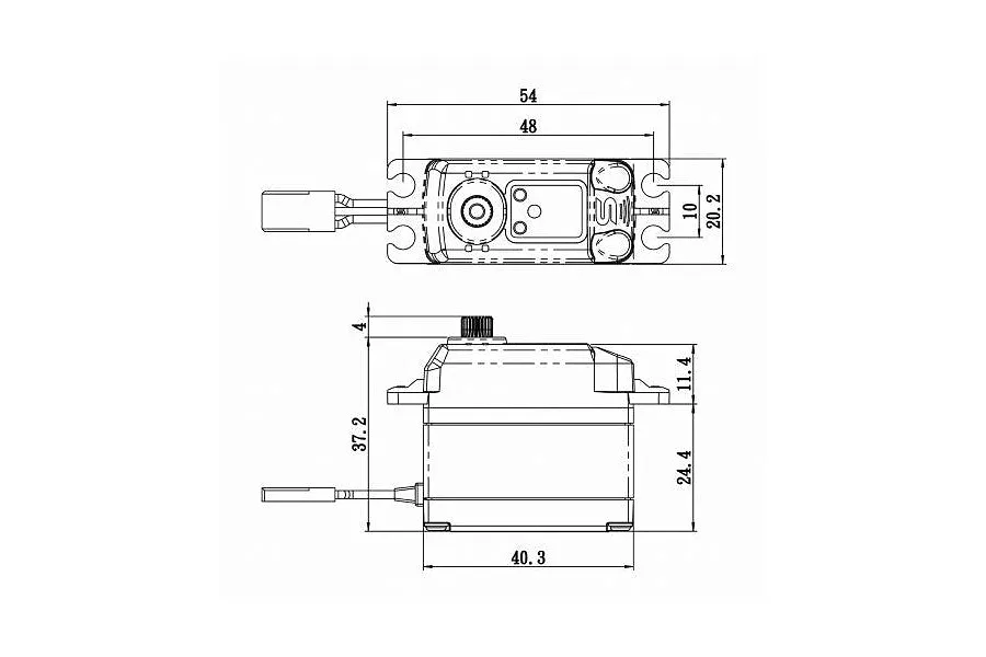 Savox Standard 30kg 8.4V HV Metal Geared Servo image 89723