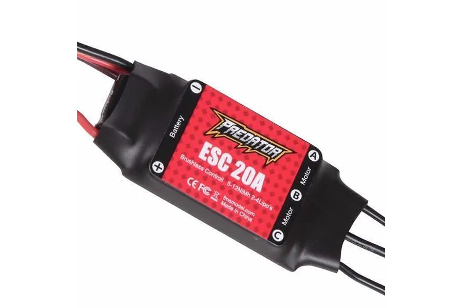 FMS Predator 20A Brushless ESC image 89753
