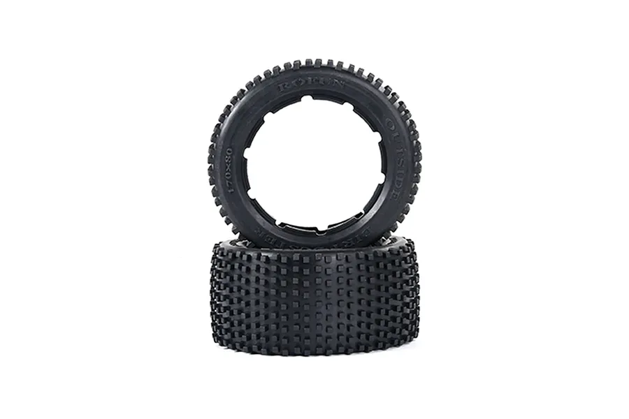 Rovan 4.7/5.5&amp;quot; Baja Dirt Buster Rear Tyres 2Pcs image 89766