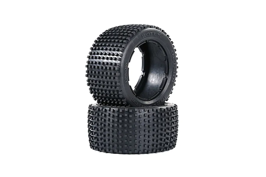 Rovan 4.7/5.5&amp;quot; Baja Dirt Buster Rear Tyres 2Pcs image 89767