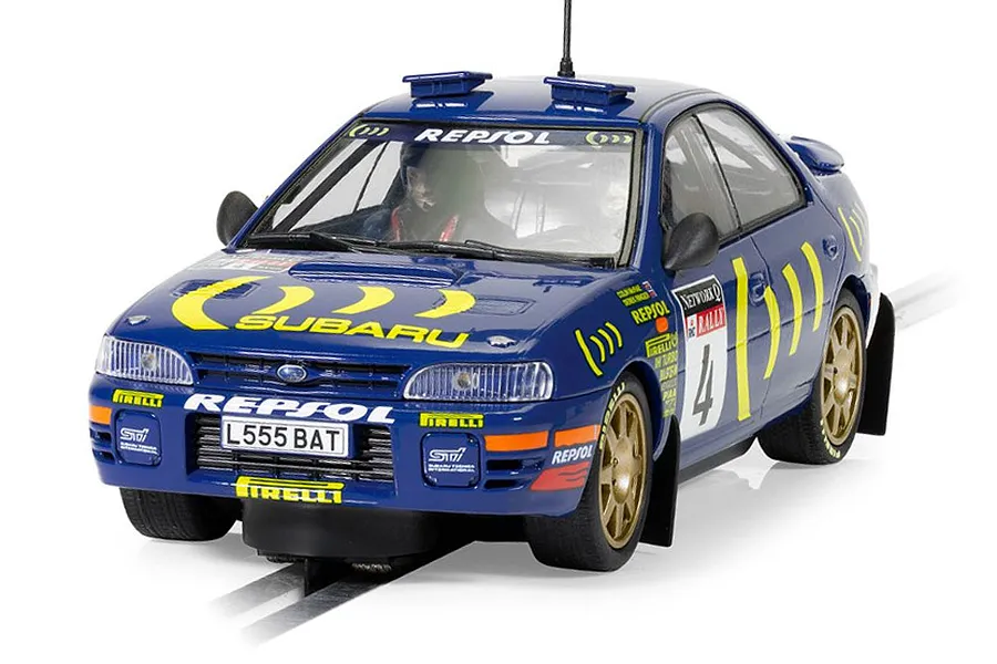 Scalextric 1/32 1995 Subaru Impreza WRX Colin Mcrae Slot Car image 89850