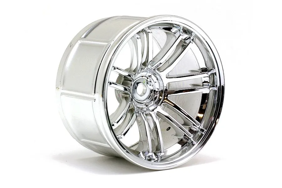 HPI 2.1&amp;quot; (9mm Off-Set) LP35 Rays Volk Racing RE30 Chrome Rims 2Pcs image 8991