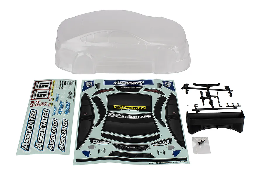 Team Associated 1/10 ST550 Unpainted Body Shell Set - Clear image 89924