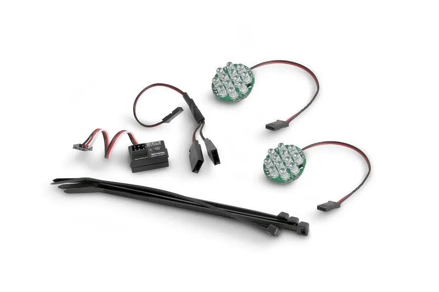 HPI Baja 5B White Led Headlight Set w/ Battery Indicator image 8997