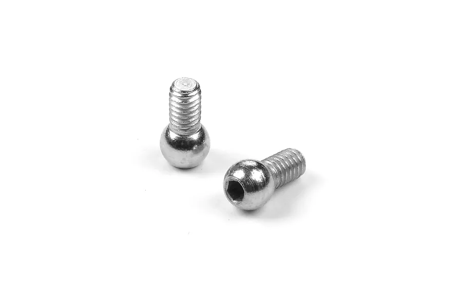 XRAY Steel 3.8x4mm Anti-Roll Bar Ball Ends 2Pcs image 89963