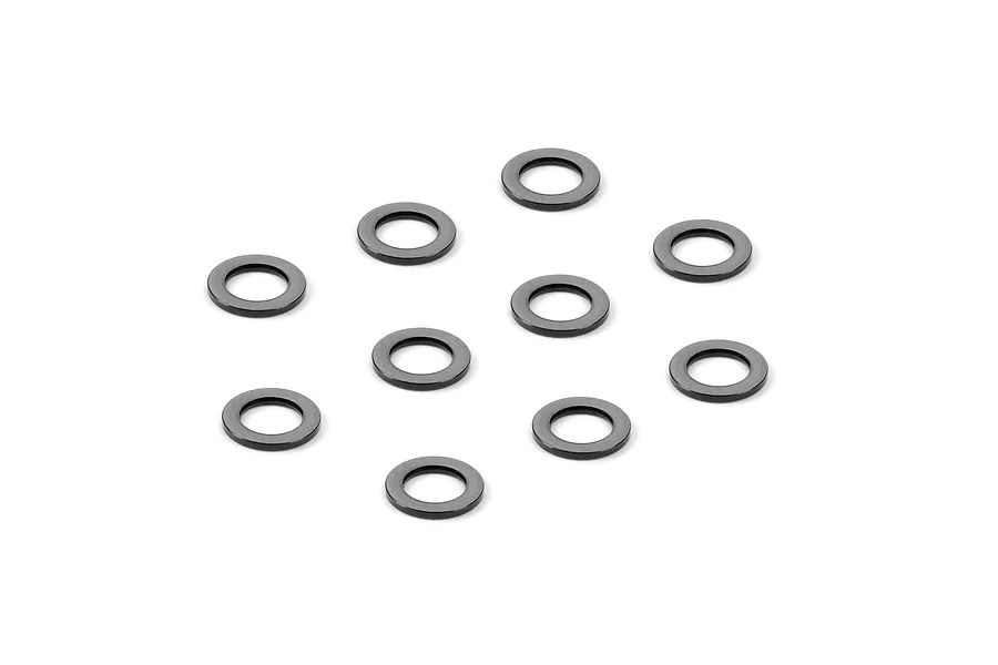 XRAY Black Aluminium 3x5x0.5mm Shims 10Pcs image 89976