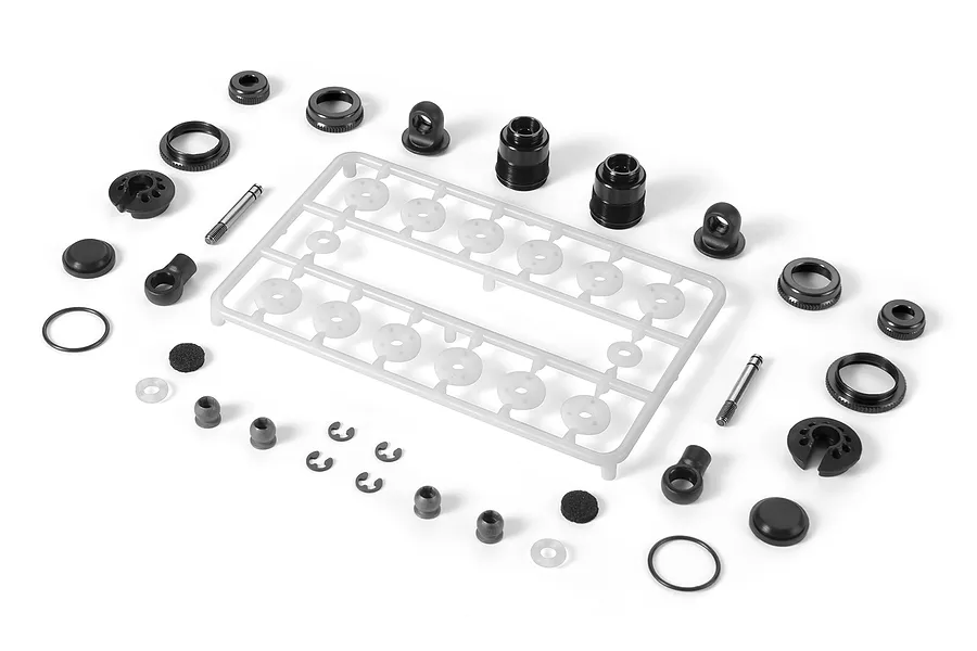 XRAY Black Aluminium Shocks 2Pcs image 90023