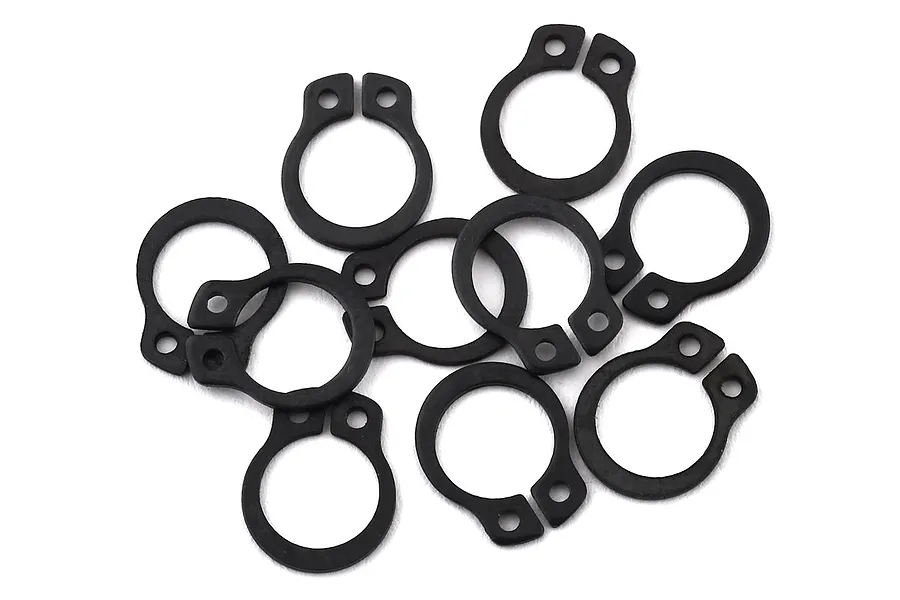 XRAY 8mm Ch-Clip Snap Rings 2Pcs image 90043
