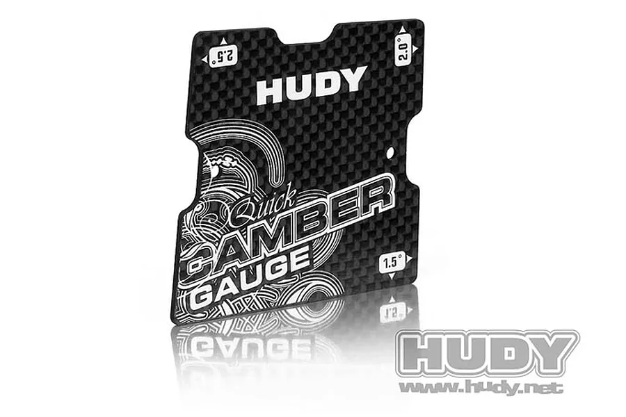 Hudy Carbon Fibre 1.5 2 2.5 Degree Quick Camber Gauge 1Pc image 90124