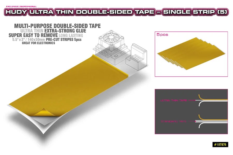 Hudy Ultra Thin Double-Sided Tape image 90135