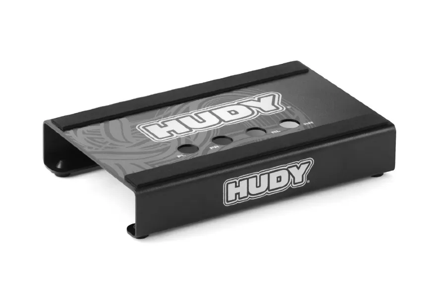 Hudy Black Aluminium Touring/Pan Car Stand image 90141