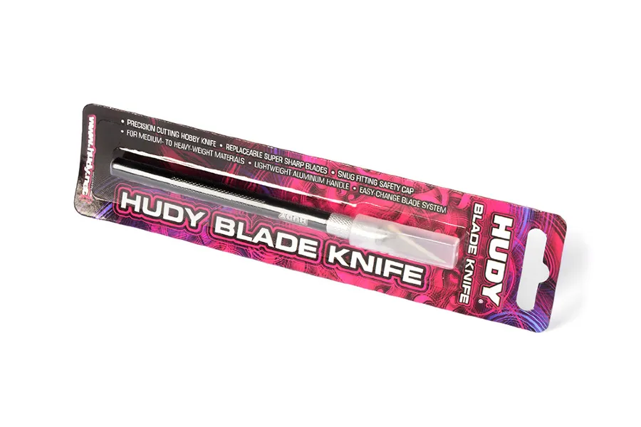 Hudy Black Aluminium Hobby Knife image 90160