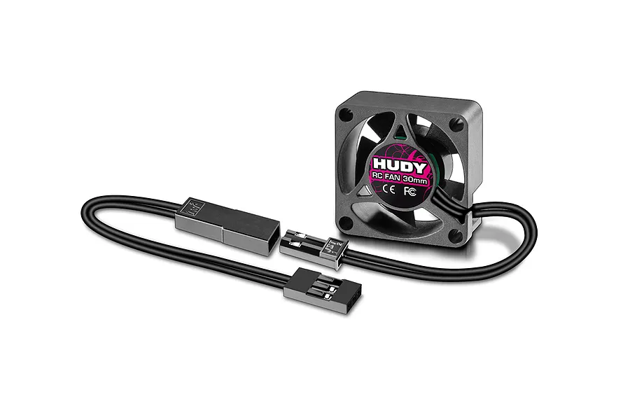 Hudy 30mm Brushless Fan w/ Internal Soldering Tabs image 90190