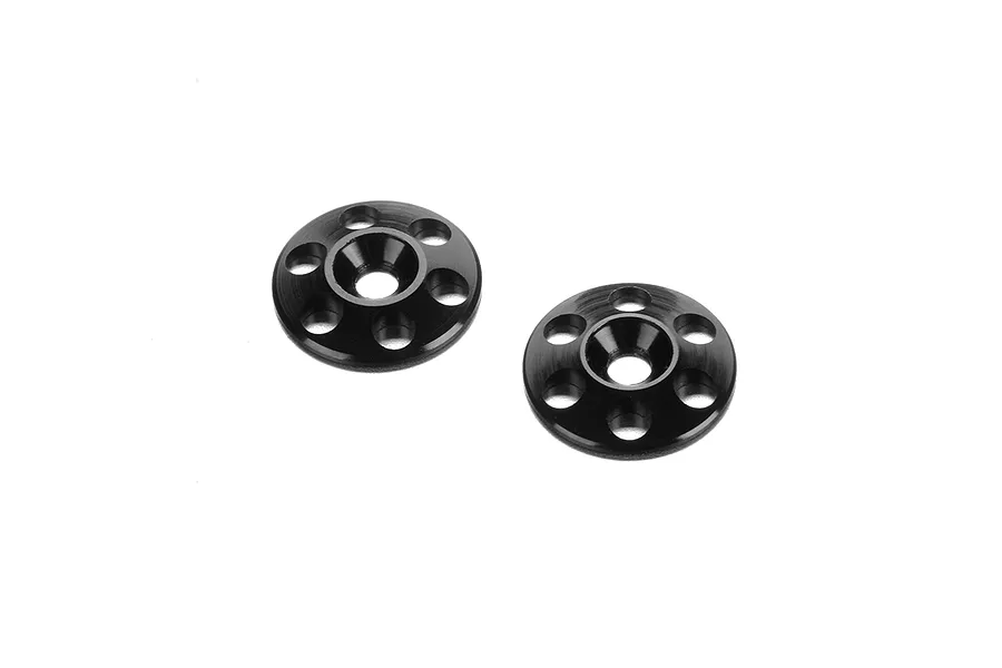 Hudy Black Aluminium Rear Wing Shims 2Pcs image 90200