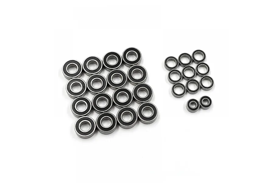 Yeah Racing Top Force Evo Complete Rubber  Shielded Bearing Kit image 90255