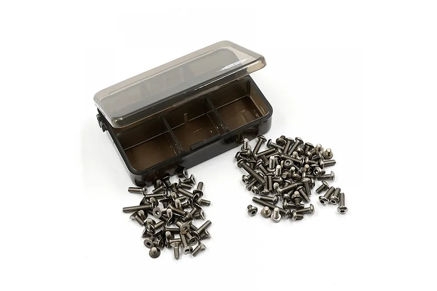 Yeah Racing X4&amp;#039;24 Complete Titanium Screw Kit image 90271