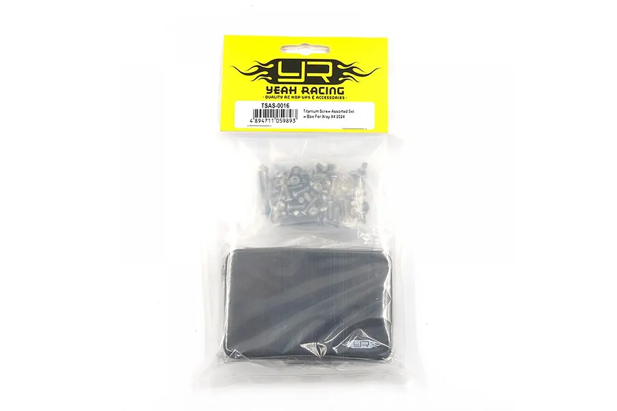 Yeah Racing X4&amp;#039;24 Complete Titanium Screw Kit image 90272