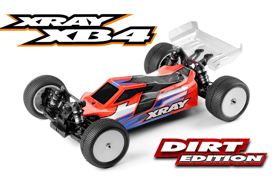 XRAY XB4&amp;#039;24 Dirt Edition RC Buggy Electric 4WD 1/10 Scale Kit image 90294