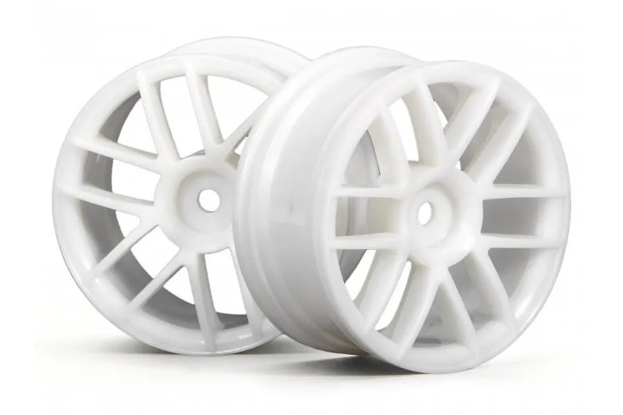 HPI 1.9&amp;quot; Split 6 White Rims 2Pcs image 9032
