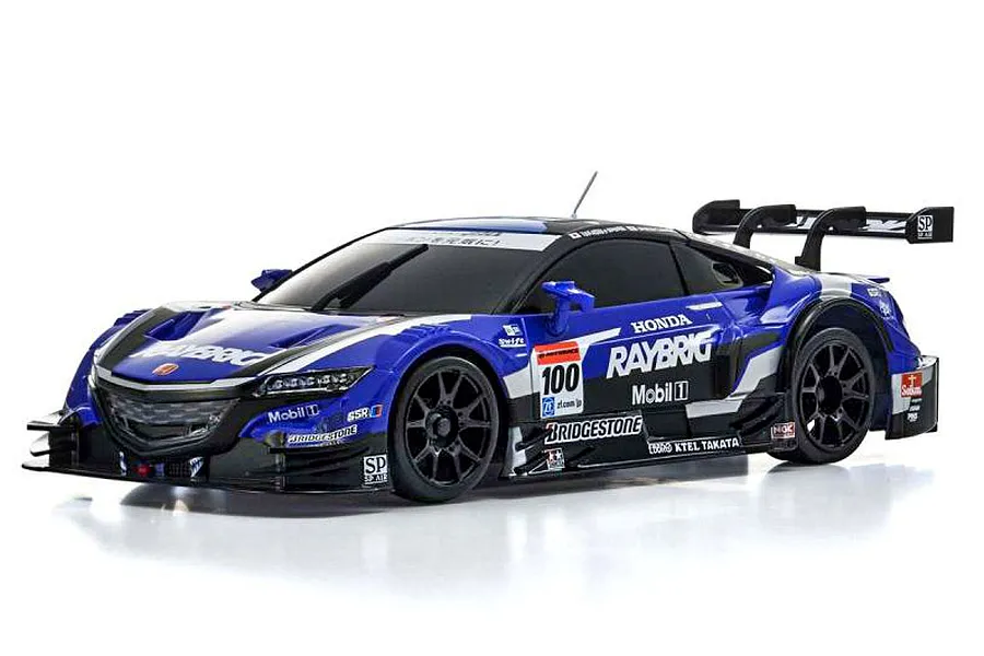 Kyosho Mini-Z Raybrig NSX Concept-GT 2024 ASC Painted Body Shell - Blue/Black image 90343