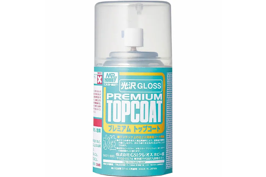 Mr Hobby Premium Gloss Clear Coat 88ml image 90373
