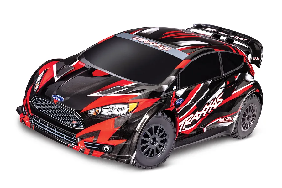Traxxas Ford Fiesta ST 4x4 RC Rally Car Electric Brushless 4WD 1/10 Scale RTR image 90413