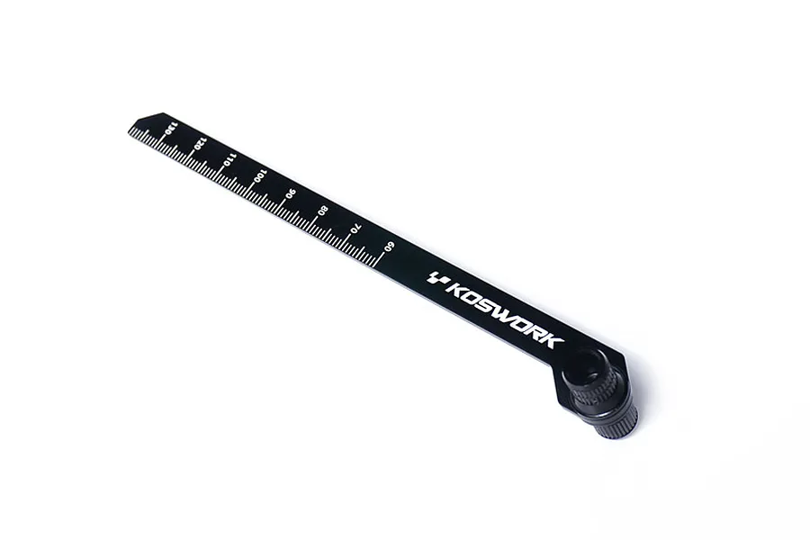 Koswork 1/10 &amp;amp; 1/8  60-140mm Droop Shock Length Gauge image 90486
