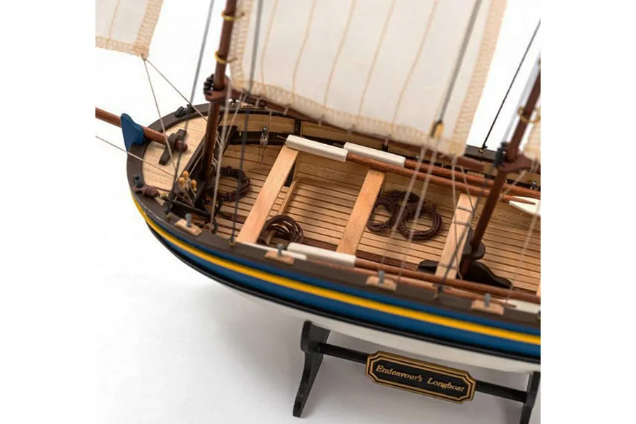 Artesania Latina 1/50 HMS Endeavour&amp;#039;s Longboat 2021 Scaled Wooden Model Kit image 90538