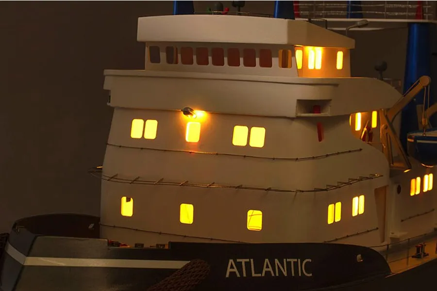 Artesania Latina 1/50 Atlantic Tugboat Scaled Wooden/Plastic Model Kit image 90563