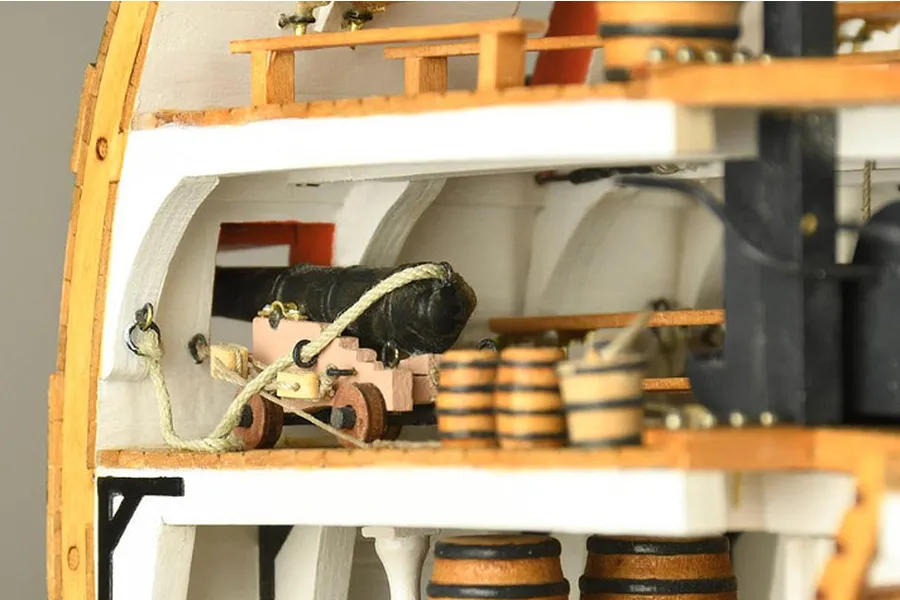 Artesania Latina 1/72 HMS Victory Cross-Section Scaled Wooden Model Kit image 90570